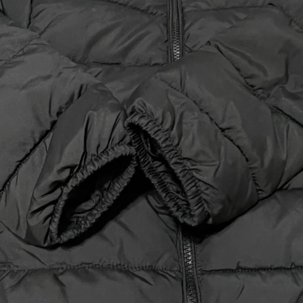 The Children’s Place Black Puffer Jacket Zip Up Water Resistant NEW Boy S 5/6